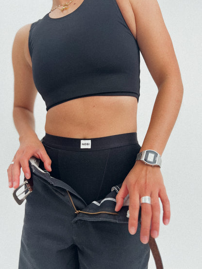 Bamboo Boxer Underwear - Onyx