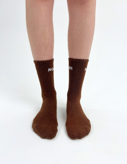 crew-socks-brown